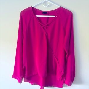 Pink blouse